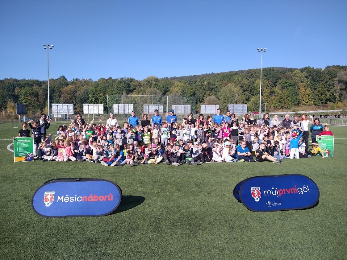 Klub uspořádal nábor pro žáky mateřských a základních škol