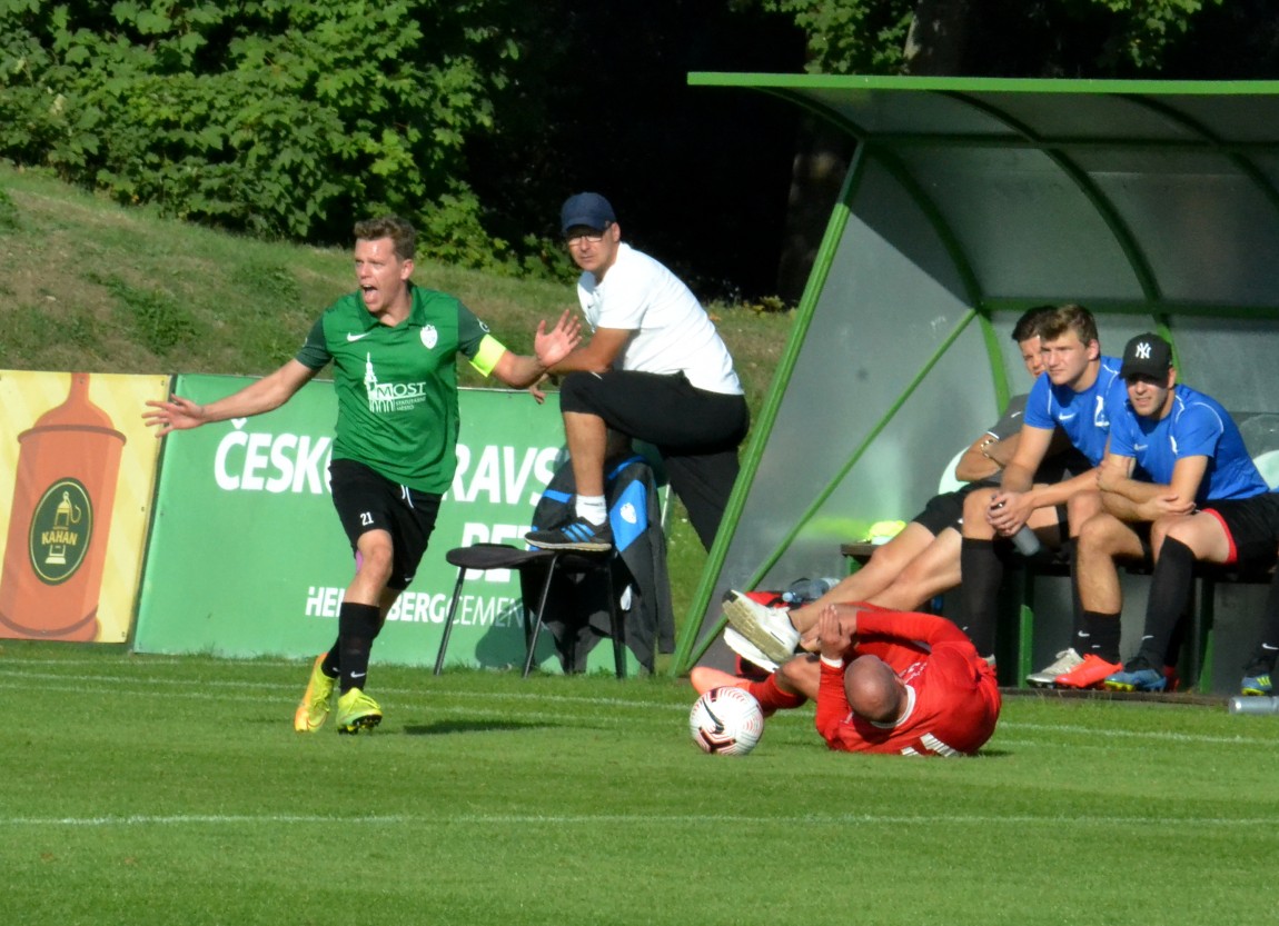 B-Mužstvo o víkendu prohrálo doma s Jiřetínem těsně 0:1